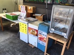 餃子、グラタン、冷凍いちご、自家製ベーコンなど、静岡のおいしい食べものを用意しております
