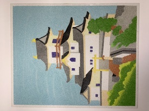 砂丘砂絵　掛川城