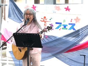 音歌フェスin風のマルシェ御前崎（杉本アキラ)