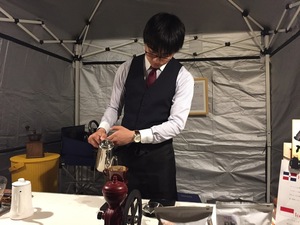 バリスタ山本さん
