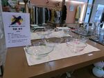 個店でアート展示(観覧無料)