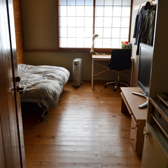 寮は全て個室　部屋にはミニキッチンが付いている