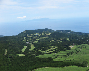 上空よりコース全景