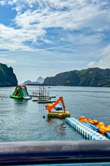 妻良海上アスレチック