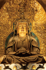 釈迦三尊像（国重要文化財）