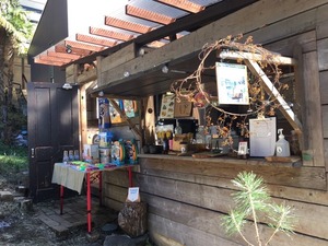 泊まれる公園インザパークのオシャンな焚き火cafe。焚き火をしながらゆっくりできる。沼津市足高