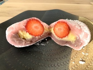 【ぬまつーグルメ】冬はやっぱり苺大福。手造り菓子の店「安本」で春を先取り！(沼津市新宿町)