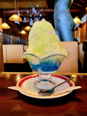 【ぬまつーグルメ】純喫茶のかき氷。「沼津珈琲館」で『蛍の里』食べてきました。(沼津市三枚橋日ノ出町)