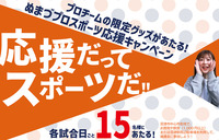 続報ばもす！応援だってスポーツだ！！ベルテックスのプレーオフ観戦のときにまちなかでお買い物すると限定グッズがあたるってよ！