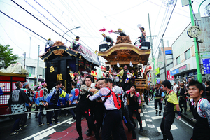 3年に一度の藤枝大祭りと、多くの人の憩いの場となっている蓮華寺池を取材してきた