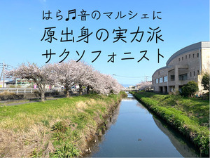 市制100周年記念事業「はら♬音のマルシェ」は12月10日開催。原出身のサクソフォニスト戸村愛美さんの演奏が楽しみ♪