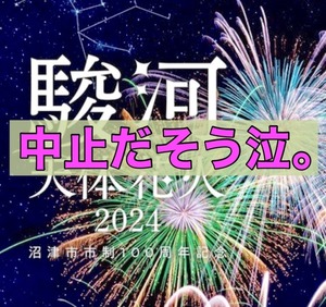 【速報・中止】2/24(土)駿河天体花火2024は残念だけど中止だそう。愛鷹広域公園で開催予定だった。(沼津市足高)