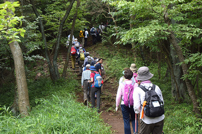 山に懸ける想いは富士山クラス！五十雀山歩会（ごじゅうからさんぽかい）の沼津アルプス縦走体験は4月6日に開催だって。