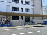 市役所のちょっと南。沼津法務総合庁舎の新築工事。建物がけっこうできてきてる。(沼津市御幸町)