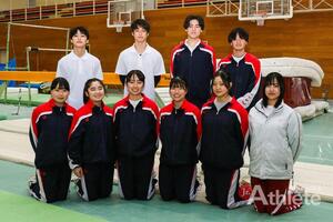 中部新人戦で男女揃って団体優勝！和気あいあいと体操を楽しむチーム！