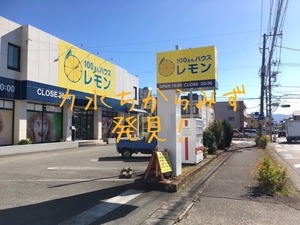 ぜんぶ100円の自動販売機発見。小学生の頃飲みまくった力水ちからみずも売ってる。(沼津市緑ヶ丘)