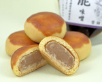 報徳屋さんの万能味噌を使用した味噌あん使った「焼きみそまんじゅう」130円