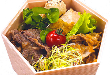 日替わり二段重弁当「遊」