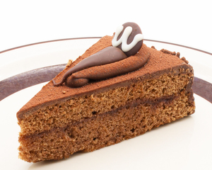当店人気No.1のチョコレートケーキ「ウィーントルテ」