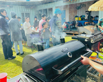 ハニココガーデンで、BBQや流しそうめんも（要予約）