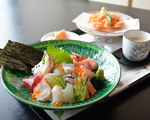 「海鮮丼と桜エビかきあげ定食」