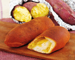 「静岡・遠州焼きいもパン」遠州地方のサツマイモから出来た餡を包みました