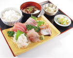 地魚　刺身定食