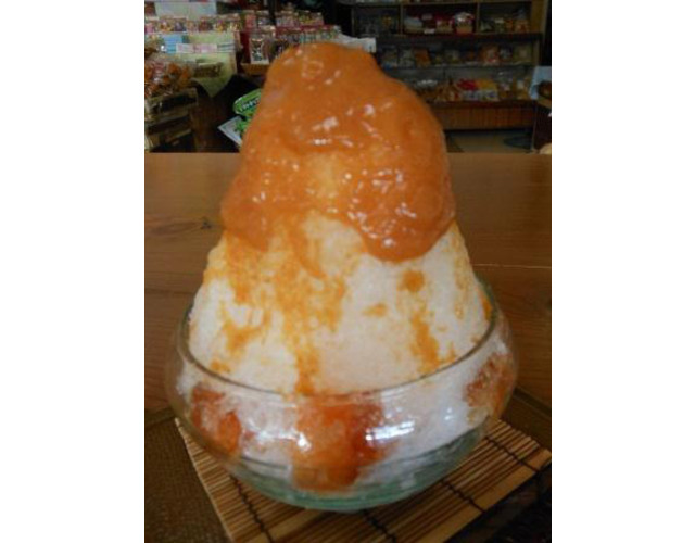 7、8月限定 かき氷「治郎柿」