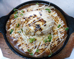 焼きチーズハンバーグカレー