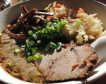 ラーメン（並）＋とろろ＋天ぷら1050円