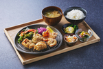 生姜香る鶏の唐揚げ膳