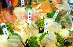 地魚刺身盛り合わせ  2160～3240円