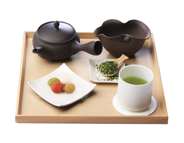 静岡県産日本茶（豆菓子付）全5種
