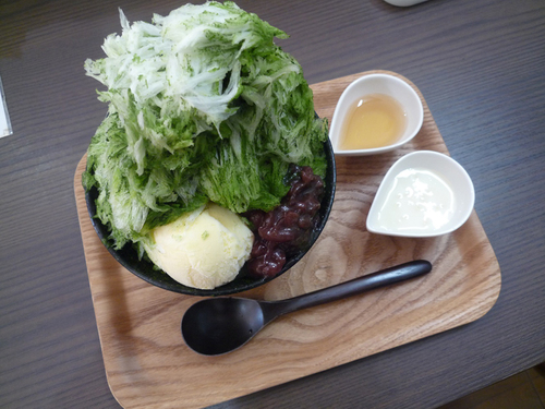 まるごと抹茶かき氷／茶氷2021