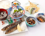 磯はる（刺身・南蛮漬・塩焼き・天ぷら・生姜煮・ご飯・味噌汁）