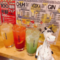 レモンサワー100種類。ノンアルコールドリンクも充実