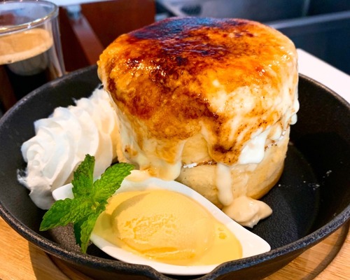 ブリュレパンケーキ