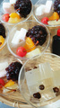 夏季限定のあんみつ
