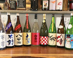 日本全国から買い付けたこだわりの日本酒