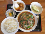 レバニラ炒め定食