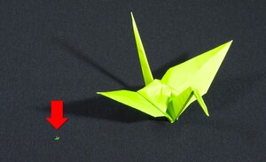  「こんな折り鶴、見たことない！」指先だけで2ミリ四方の紙を折る超“かみ技”達人
