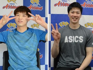 黒鷲旗全日本バレーボール開幕直前！男子・東レアローズの小澤宙輝と難波尭弘を直撃しました！