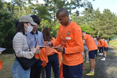 清水エスパルスが練習場で約3年ぶりのファンサービス！後援会員限定で5日も