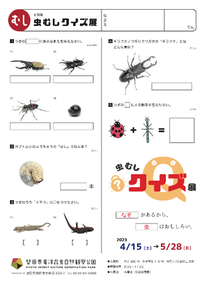 昆虫を身近に感じる体験型イベントの魅力