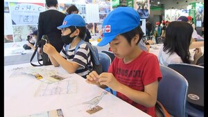 「楽しいよ!面白いよ!」子どもたち、目輝かせプラモ作り　静岡ホビーショーに3700人招待