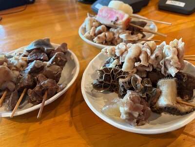 静岡・焼津の人気焼肉店『文田商店』焼肉店ならではのホルモン系のおでんも評判！