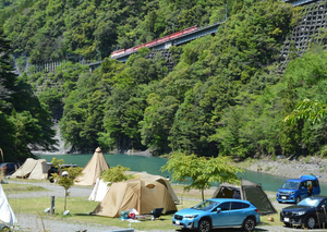 静岡県内”絶景”自慢のキャンプ場3選＜川根本町・御前崎・富士宮＞