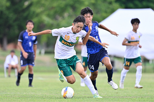 【フォト】静岡学園、明秀日立（茨城）に1-2で敗れる＜全国高校総体サッカー男子1回戦＞