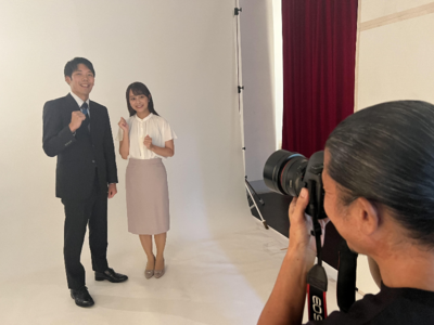 意外と渋い!? 杉本アナの“秋の楽しみ”は？宣材写真を撮って、いよいよ憧れだったSBSアナウンサーページにも登場！