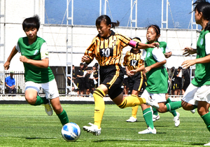 東海大翔洋中、ゴール遠く連覇ならず　全日本U-15女子サッカー選手権静岡県大会